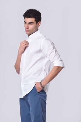 پیراهن آکسفورد آستین بلند اسلیم