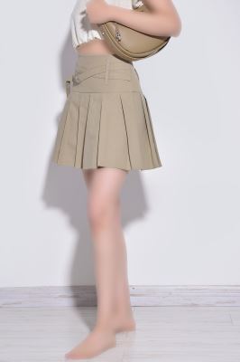 دامن کوتاه کتان