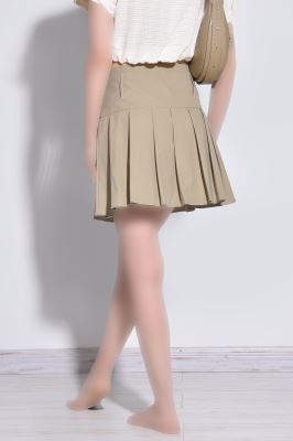 دامن کوتاه کتان