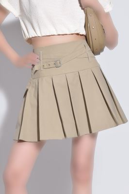 دامن کوتاه کتان