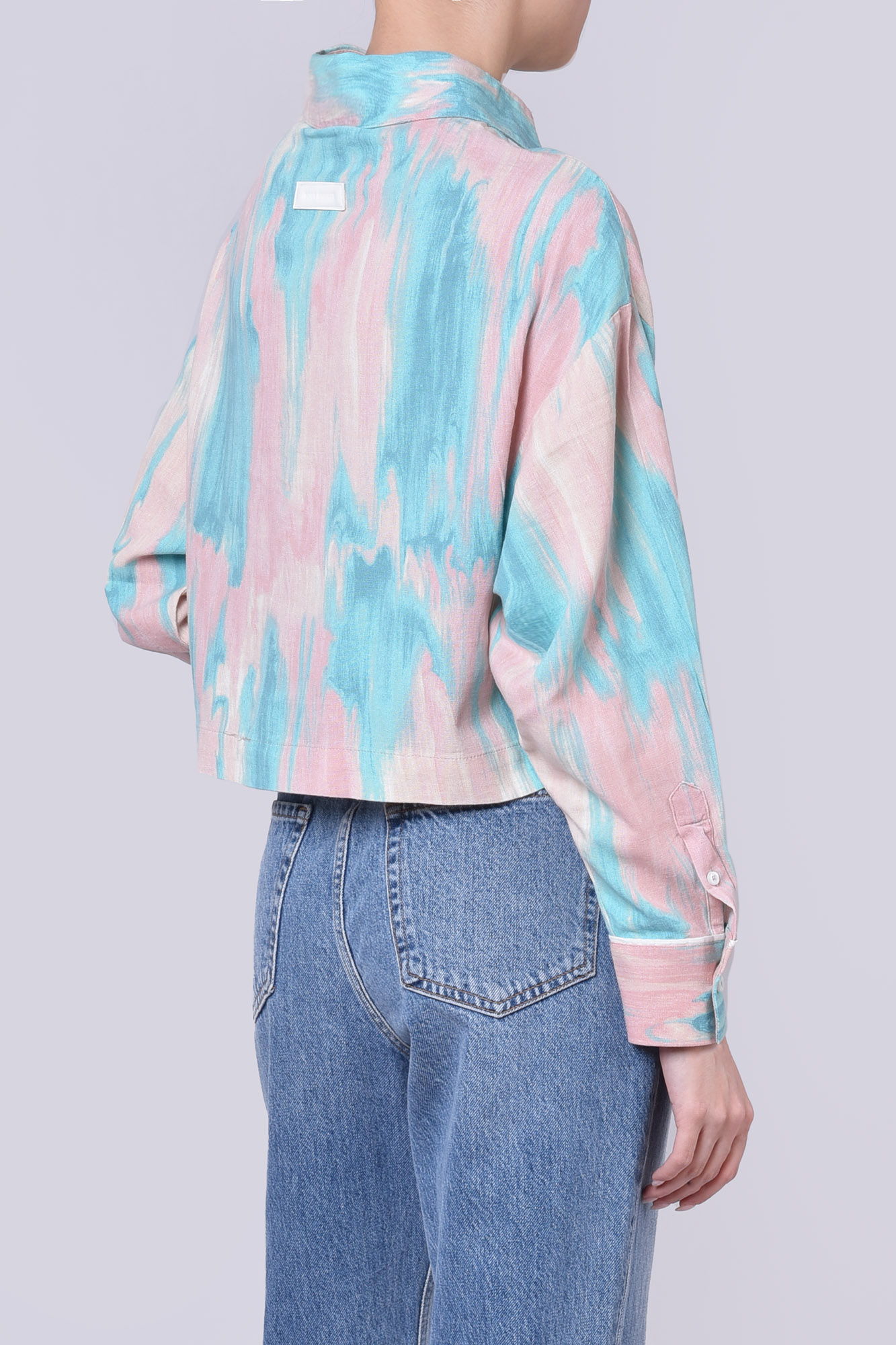 شومیز آستین بلند لینن