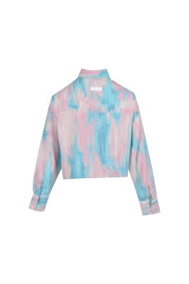 شومیز آستین بلند لینن