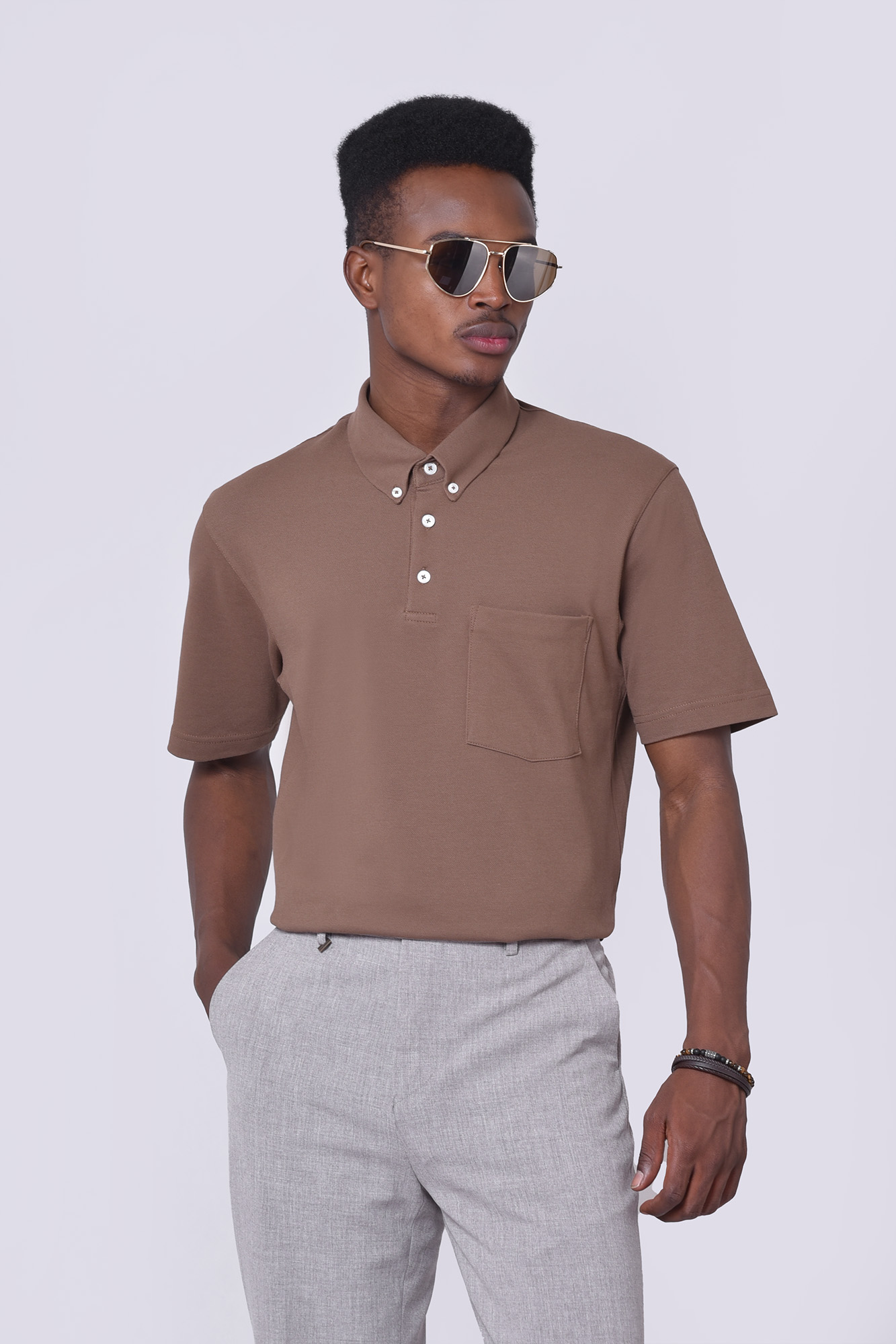 پولوشرت آستین کوتاه جودون