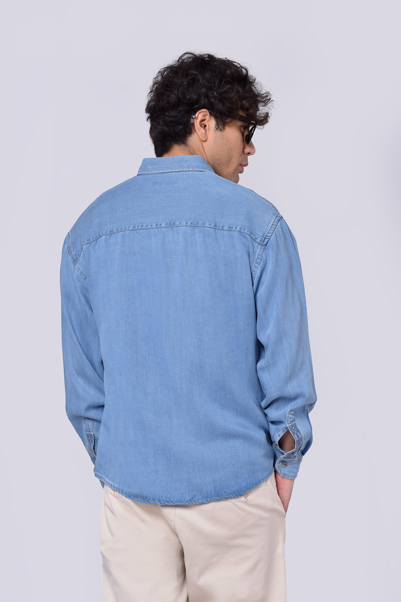 پیراهن آستین بلند جین