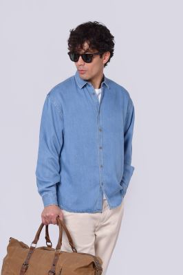 پیراهن آستین بلند جین