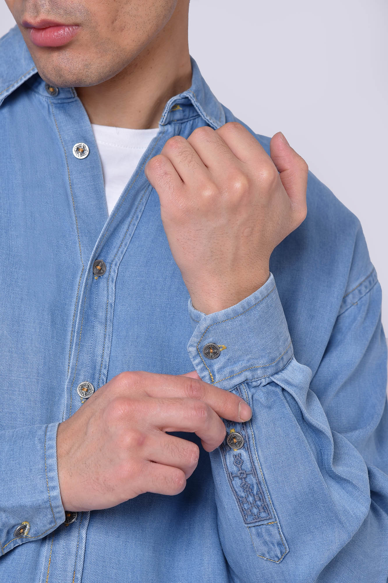 پیراهن آستین بلند جین