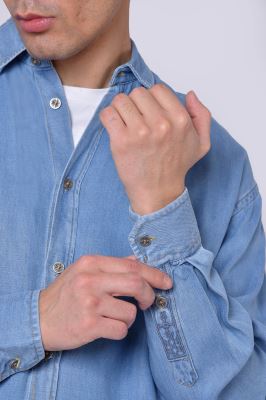 پیراهن آستین بلند جین