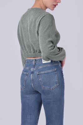 بلوز آستین بلند ساده