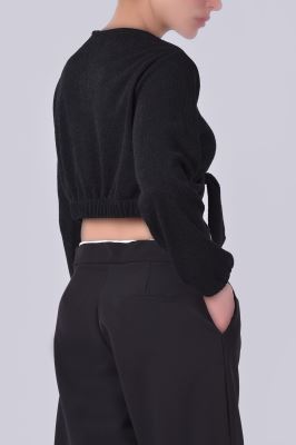 بلوز آستین بلند ساده