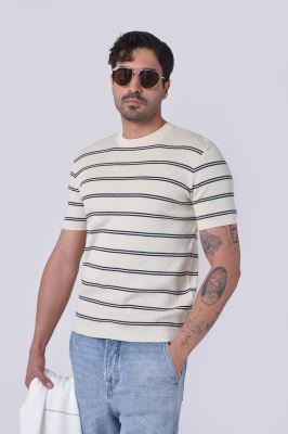 تیشرت آستین کوتاه بافت