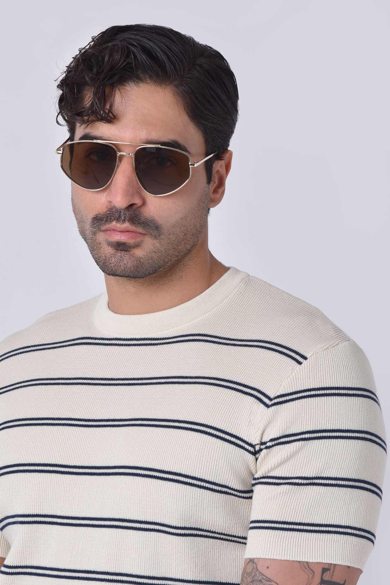 تیشرت آستین کوتاه بافت