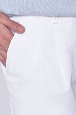 شلوارک کتان ساده