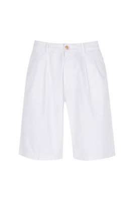 شلوارک کتان ساده