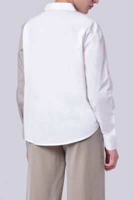 شومیز آستین بلند پوپلین