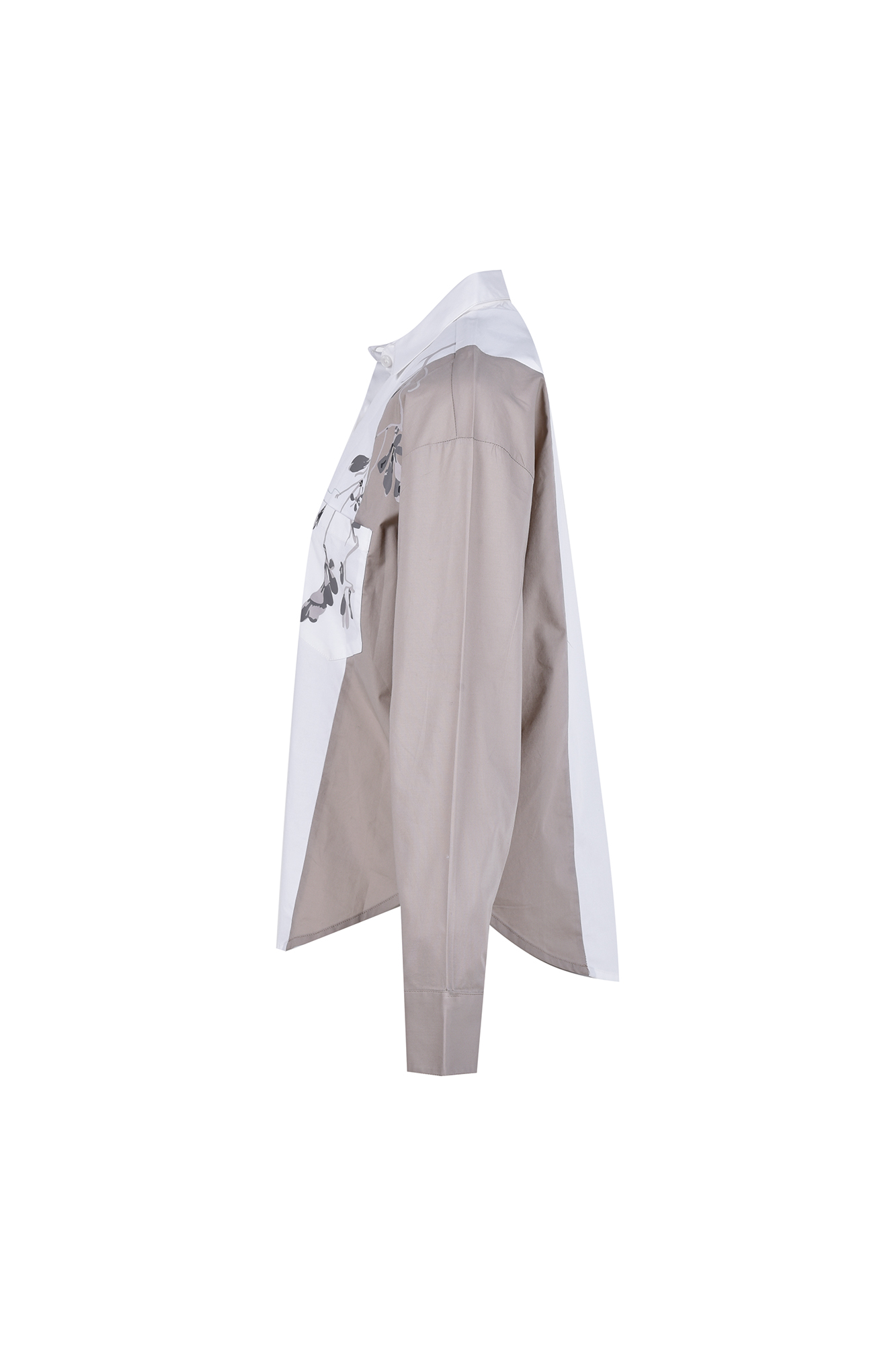 شومیز آستین بلند پوپلین