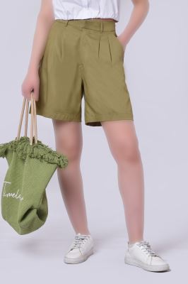 شلوارک پارچه ای ساده