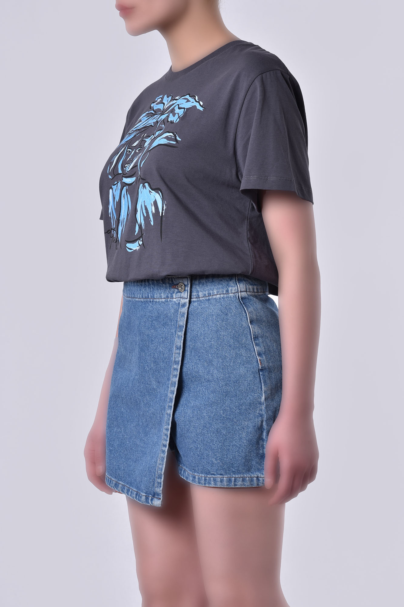 تیشرت آستین کوتاه چاپی