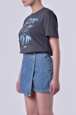 تیشرت آستین کوتاه چاپی