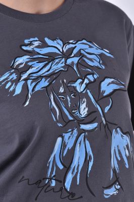 تیشرت آستین کوتاه چاپی