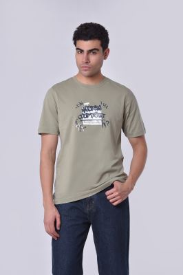 تیشرت آستین کوتاه چاپی