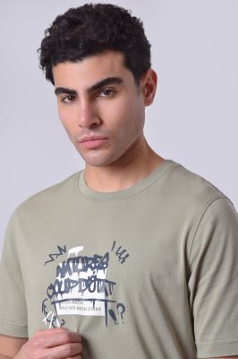 تیشرت آستین کوتاه چاپی