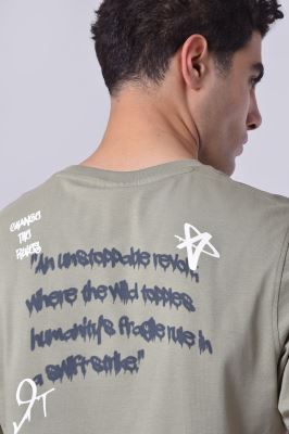 تیشرت آستین کوتاه چاپی