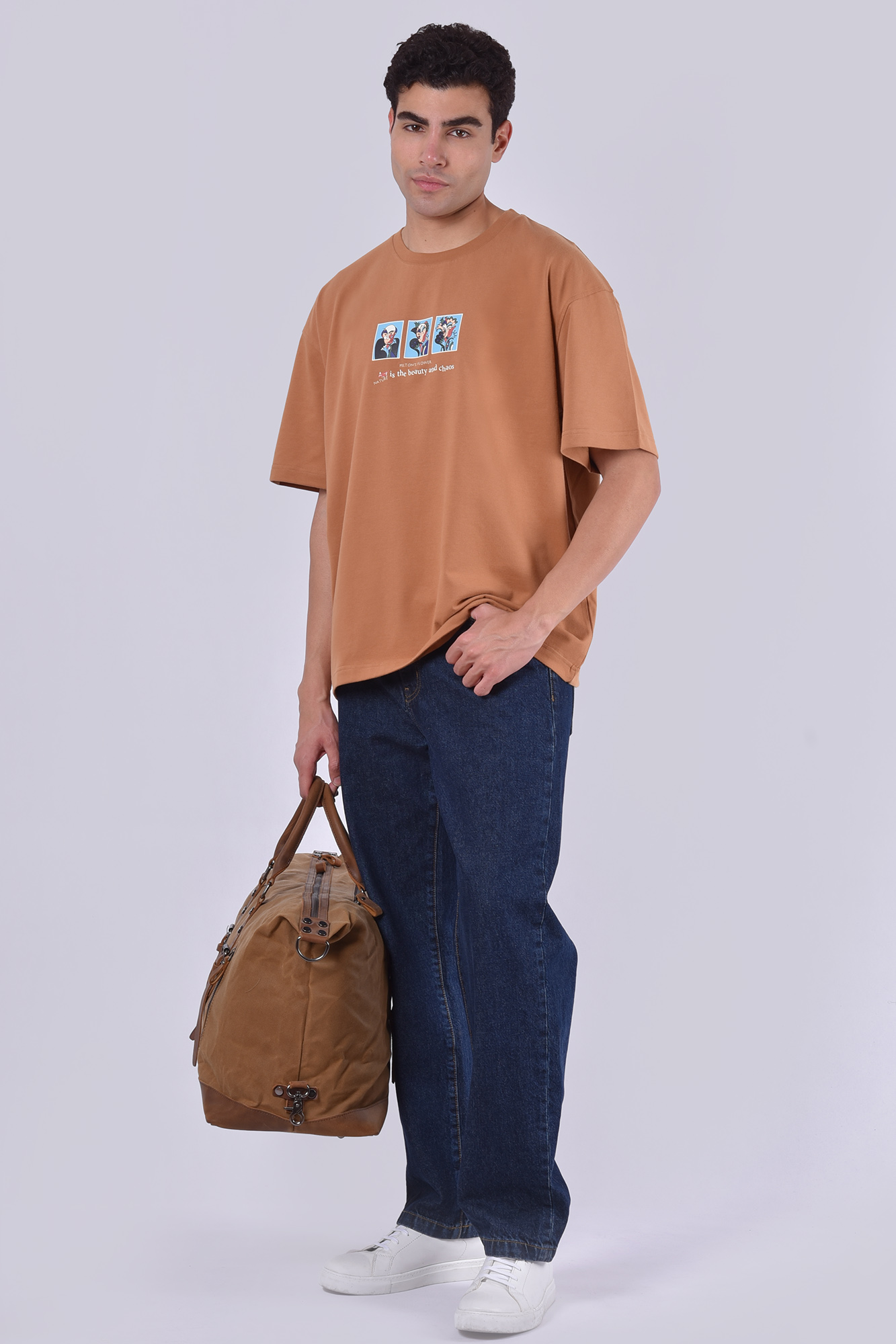 تیشرت آستین کوتاه چاپی