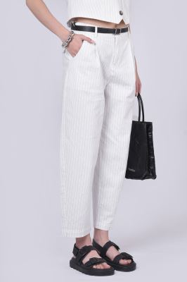 شلوار پارچه ای لینن