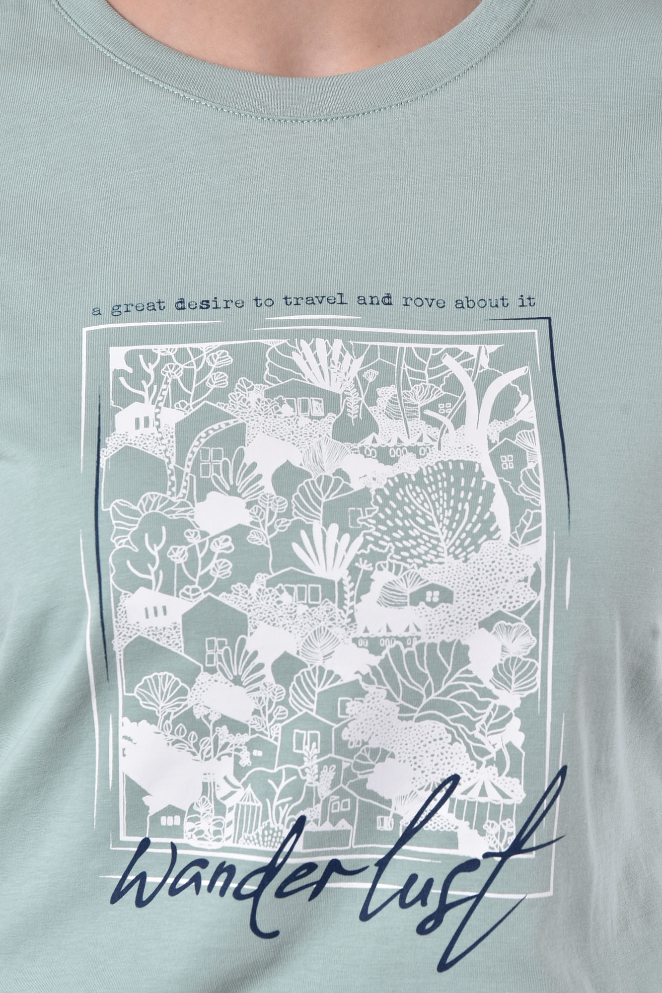 تیشرت آستین کوتاه چاپی