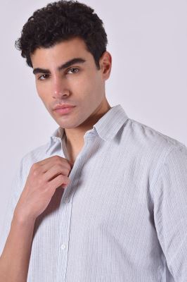 پیراهن آستین بلند راه راه