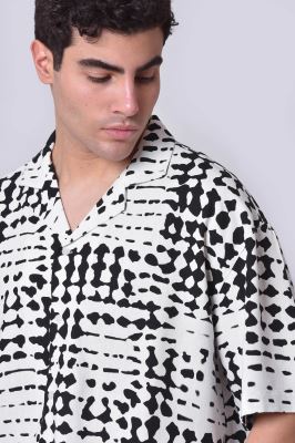 پیراهن آستین کوتاه لینن