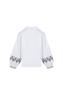 شومیز آستین بلند گلدوزی