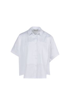 شومیز آستین کوتاه پوپلین