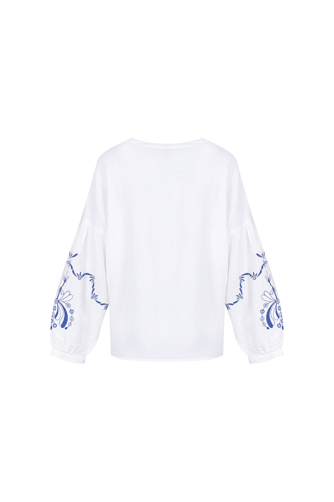 بلوز آستین بلند لینن