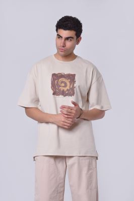 تیشرت آستین کوتاه چاپی