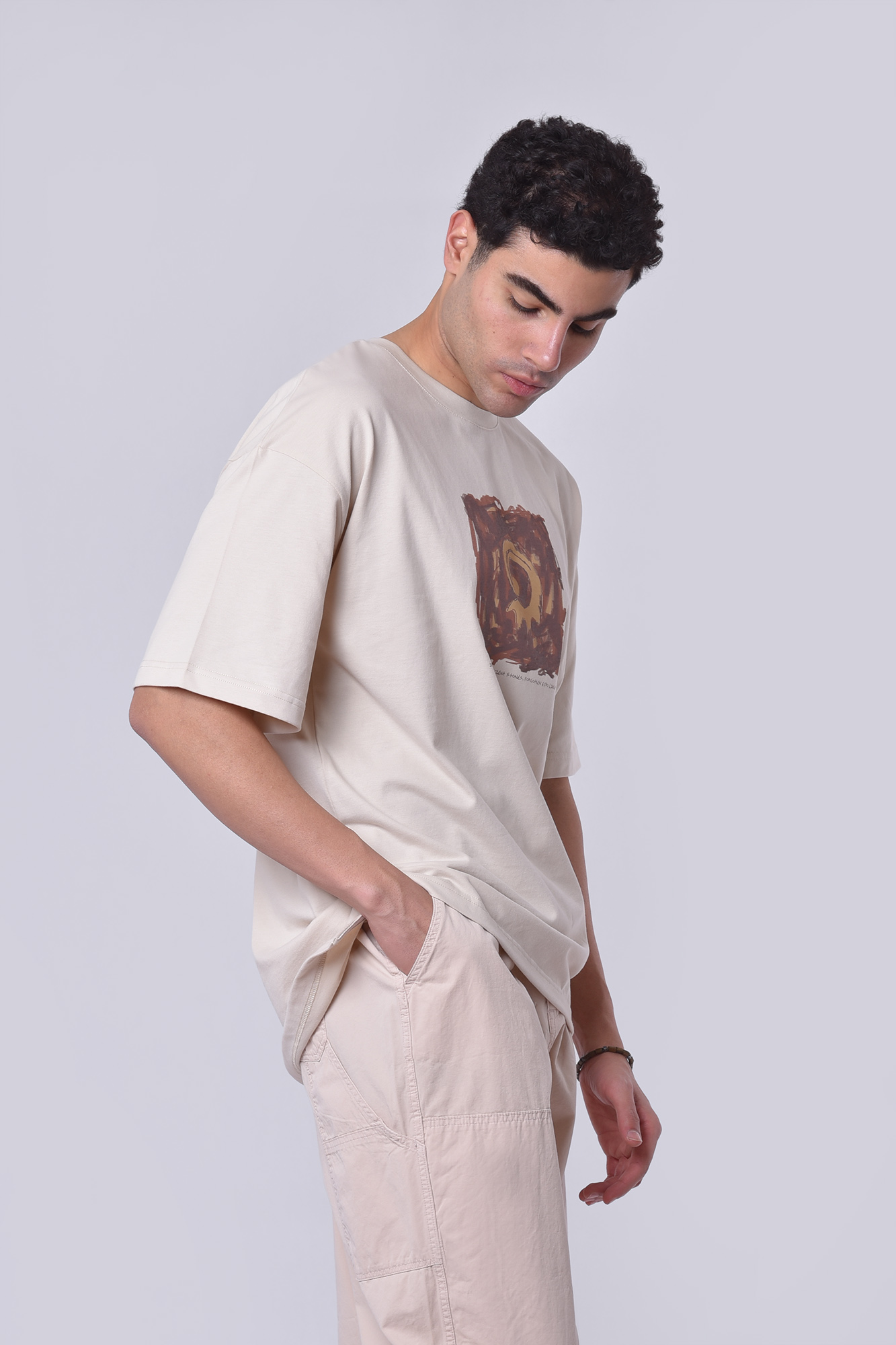 تیشرت آستین کوتاه چاپی