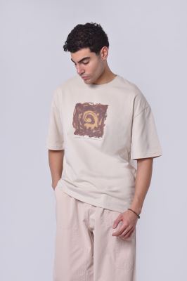 تیشرت آستین کوتاه چاپی