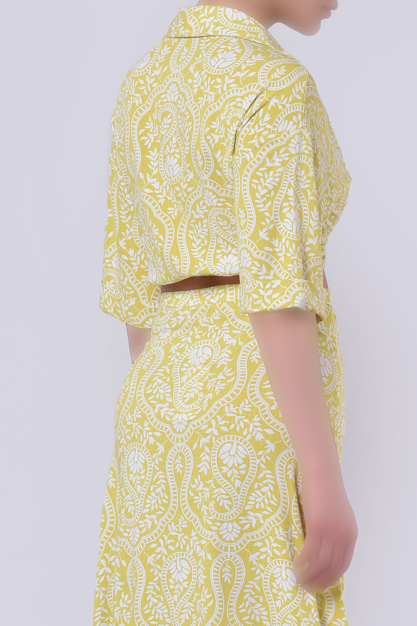 بلوز آستین کوتاه طرحدار