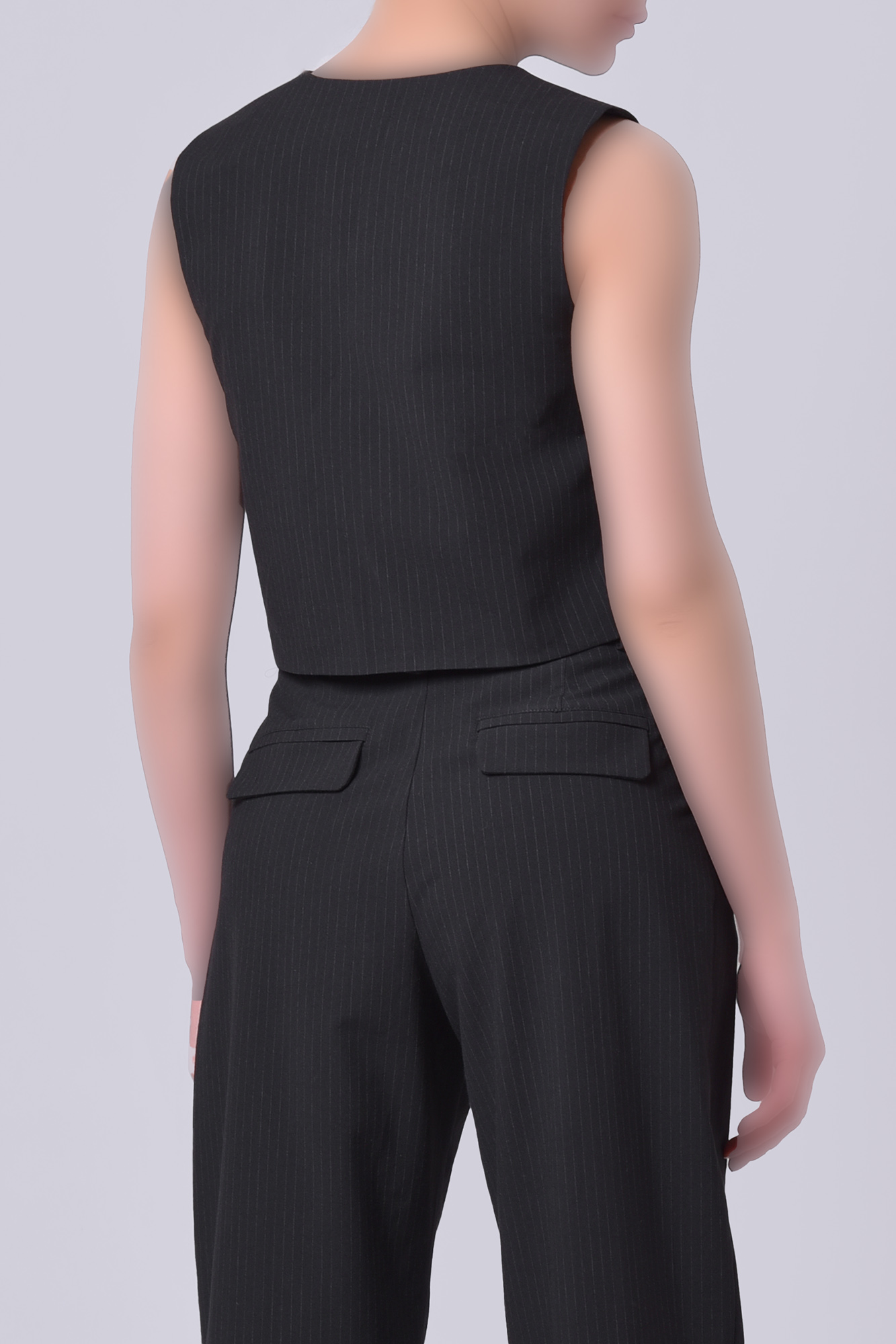 وست کوتاه راه راه