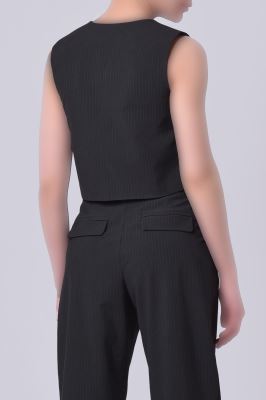 وست کوتاه راه راه