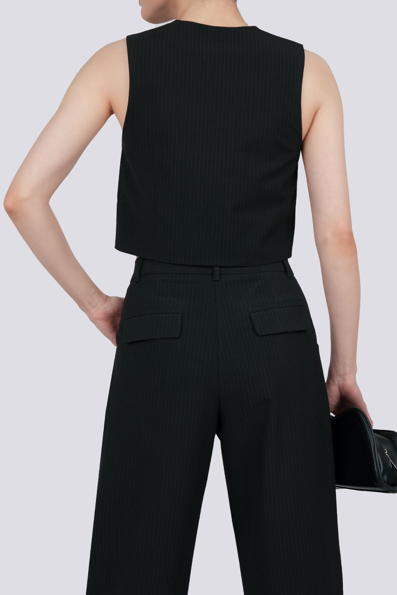 وست کوتاه راه راه