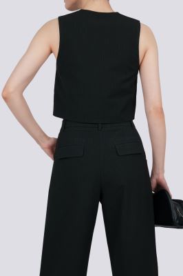 وست کوتاه راه راه