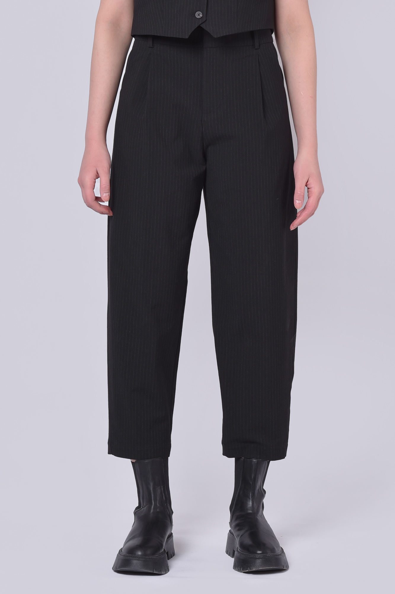 شلوار پارچه ای راه راه