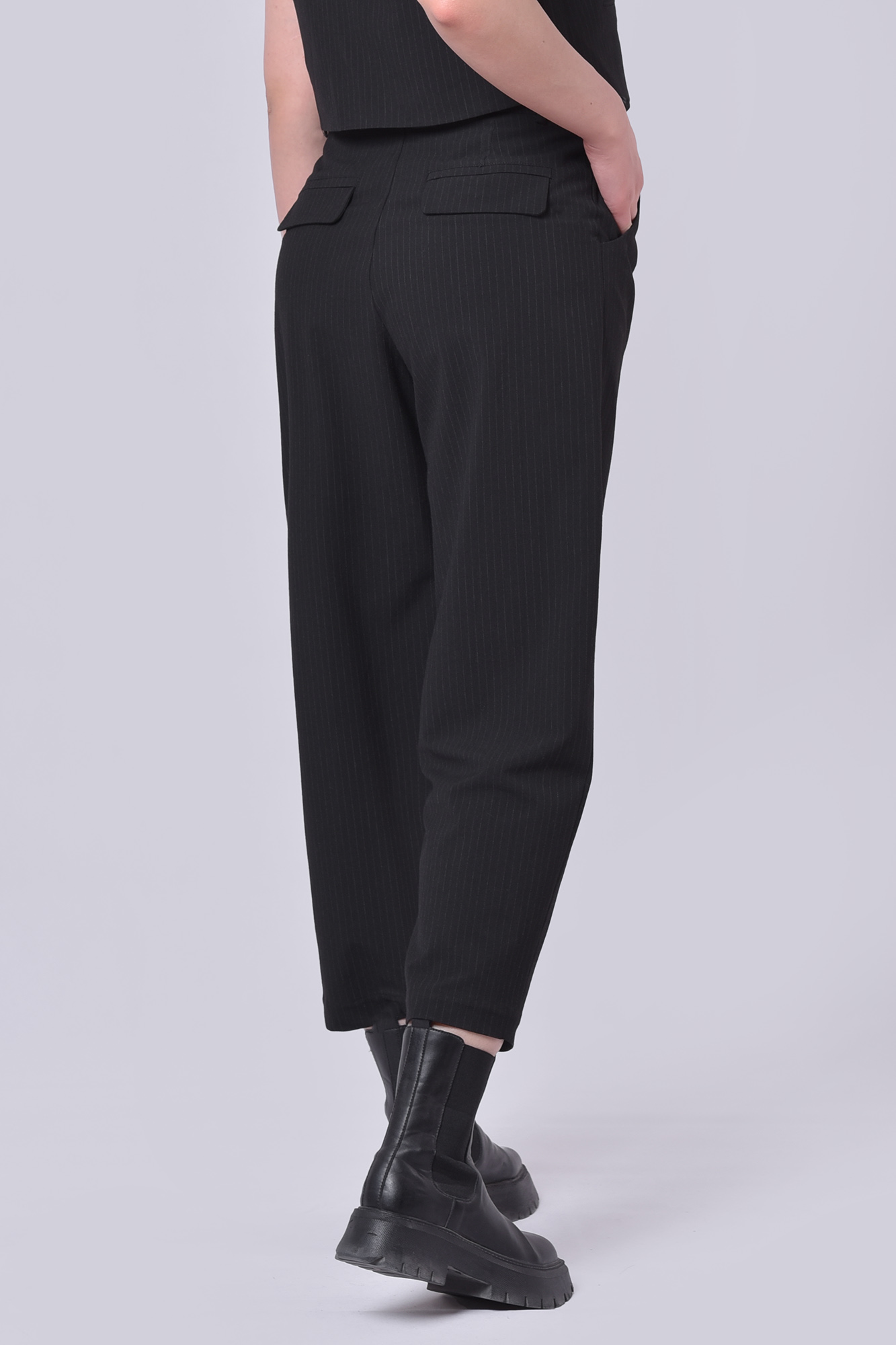 شلوار پارچه ای راه راه