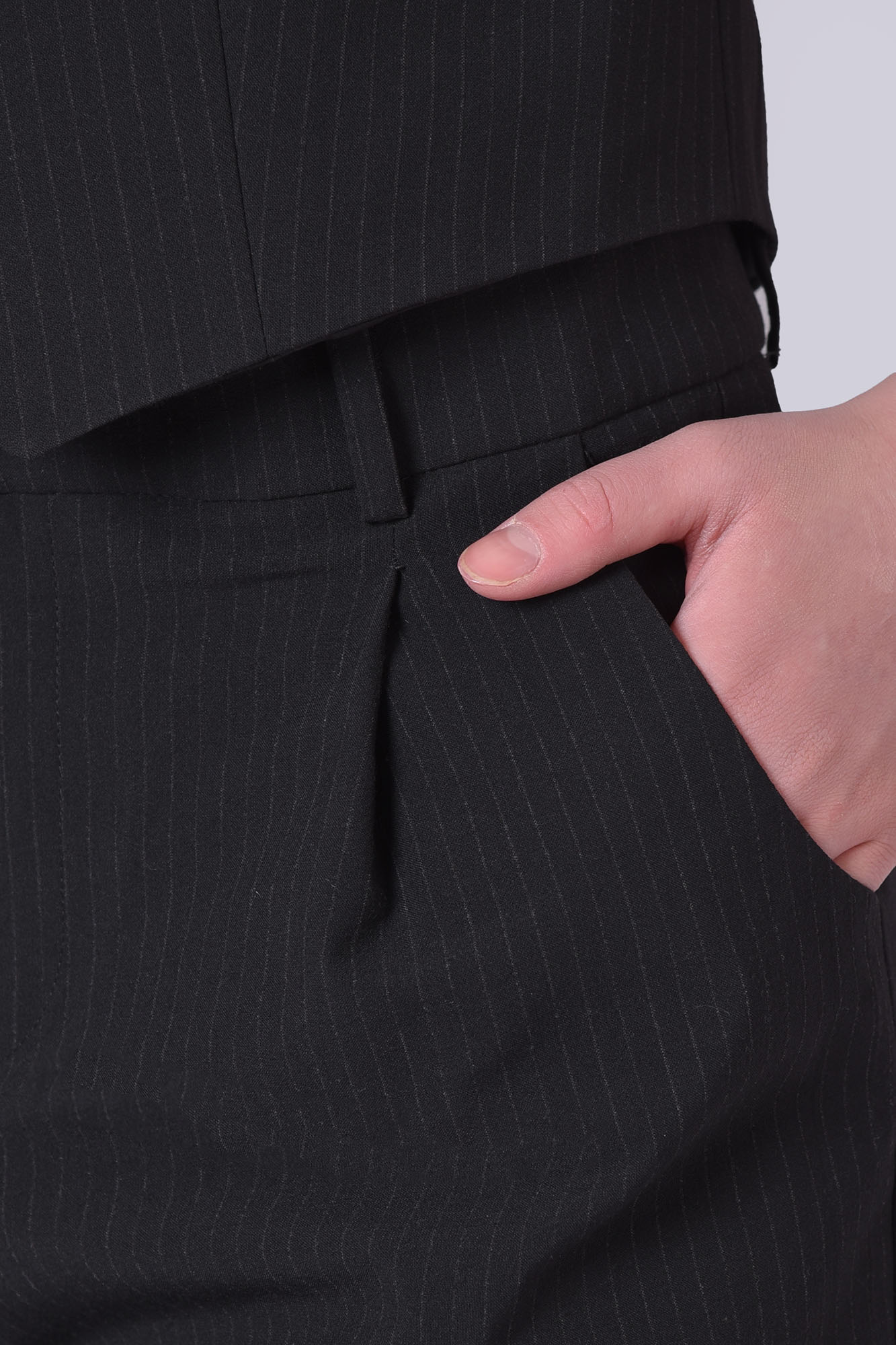 شلوار پارچه ای راه راه