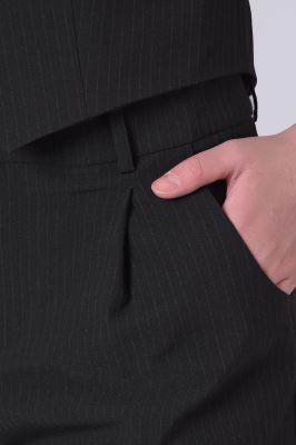 شلوار پارچه ای راه راه