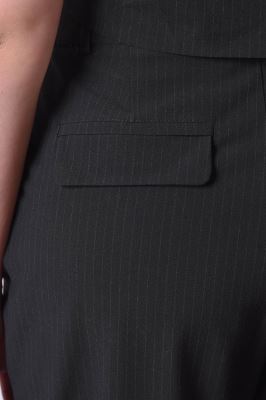 شلوار پارچه ای راه راه