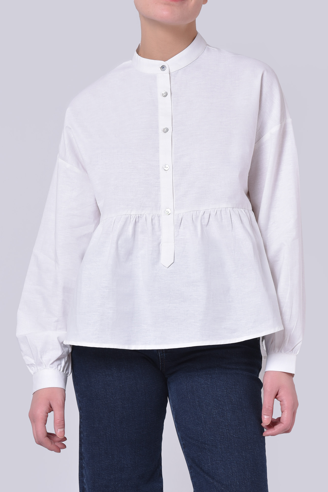 بلوز آستین بلند گلدوزی