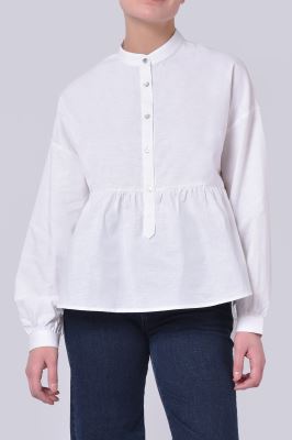 بلوز آستین بلند گلدوزی