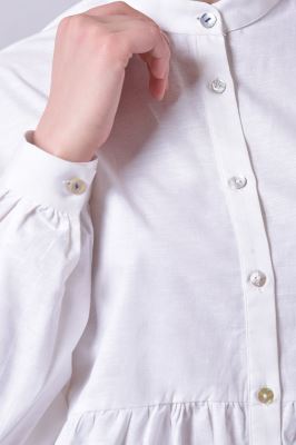 بلوز آستین بلند گلدوزی